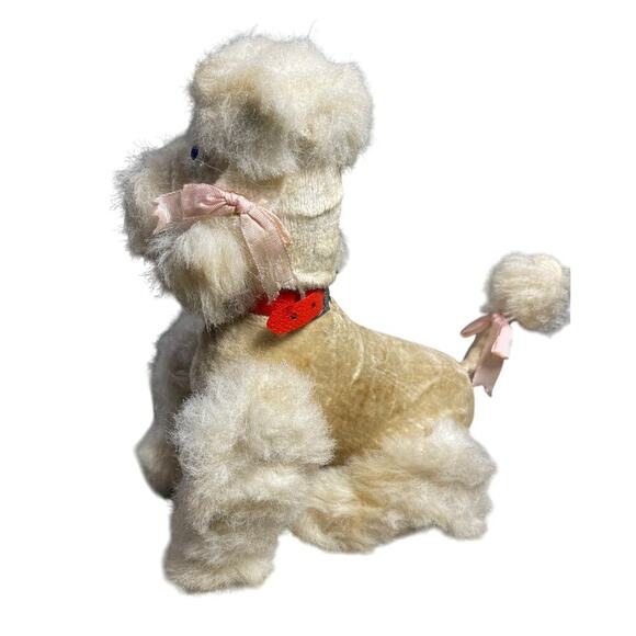 Vintage Made in Japan White Poodle Remote Battery Operated Toy - Picture 3 of 10